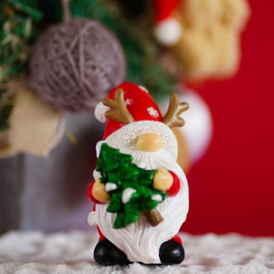 Muñeca de Bruja de Resina para Halloween con Alas de Murciélago y Calabazas, Adorno Interior para Decoración del Hogar - Product Image 4