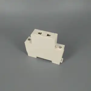 AC30 2 Pin Plug 35mm Din Rail Mount Modular socket 10-16A 250V
