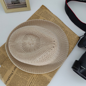 หมวกถักนิตติ้งขนแกะสไตล์ยุโรปอเมริกันสำหรับผู้หญิงใหม่ฤดูใบไม้ร่วง - Product Image 3