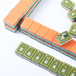 Custom Multi-Pattern <b>Acrylic</b> American Mahjong Set 4-Layer Multiple Styles Mahjong Tiles <b>Board</b> Game Gift OEM Wholesale - Product Image 4