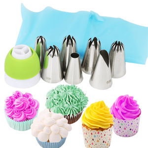 Piping Tips 304 Stainless Steel Seamless Round Reusable For Butter Piping <b>Cake</b> <b>Decorating</b> <b>Supplies</b> - Product Image 5