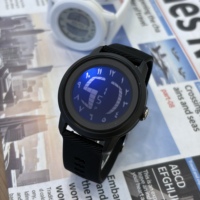 Montre électronique en plastique pour homme avec affichage en verre, chiffres arabes, vente en gros, directement du fabricant