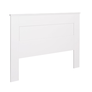 Modern White Wood <b>Headboard</b> <b>Panel</b> Minimalist Bedroom Furniture Design Style - Product Image 1