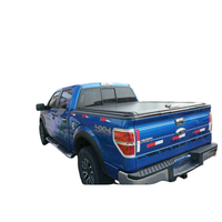 Couverture de benne de camion rétractable manuelle en aluminium pour Ford F150 2009-2014 SuperCrew, benne de 5,5 pieds