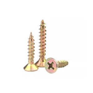 Tornillo para <span class=keywords><strong>Madera</strong></span> y Paneles de Yeso Jinhe Golden Metric ISO M3.5 M4 M5, <span class=keywords><strong>Rosca</strong></span> Fina 3.5X25, Clase 4.8 y 6.8, Acero Inoxidable, Directo de Fábrica - Product Image 2