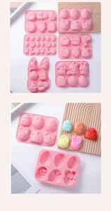 Vente flash de Pâques : moule à pâtisserie en silicone coloré en forme d'œuf, pour gâteau au <span class=keywords><strong>chocolat</strong></span>, qualité alimentaire, résistant au four - Product Image 6