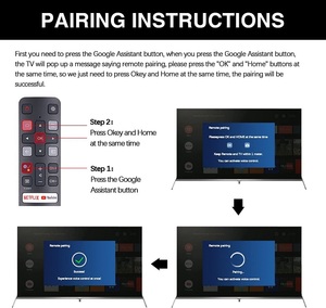 Control <span class=keywords><strong>Remoto</strong></span> <span class=keywords><strong>de</strong></span> Voz <span class=keywords><strong>de</strong></span> Repuesto RC802V Compatible con Todos los Televisores TCL Android Smart LCD LED QLED 3D 4K UHDTV con Búsqueda por Voz <span class=keywords><strong>de</strong></span> Google - Product Image 4