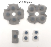 Ensemble de boutons en caoutchouc pour manette PS5 BDM 010 020, boutons en caoutchouc L1R1, bouton directionnel, pièce de rechange