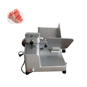 Máquina Cortadora de Carne Eléctrica de Uso Comercial QPJ250A para Alimentos Congelados y Corte de Patatas - Product Image 3