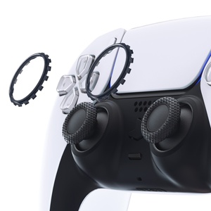 EXtremeRate Anneaux d'accentuation personnalisés bleu nuit pour manette PS5 BDM-010/020/030/040/050 - Product Image 1