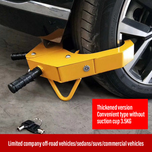 Bán Buôn Xe Chống Trộm Khóa Bãi Đậu Xe Chống Trộm Thép Bánh Xe Lớn Kẹp Hướng Dẫn Sử Dụng Xe Tải Bánh Xe Khóa - Product Image 5