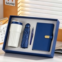 Ensemble cadeau d'affaires de luxe en cuir PU fait main, avec logo personnalisé, impression sérigraphiée, comprenant un carnet et un porte-stylo, vente en gros de haute qualité