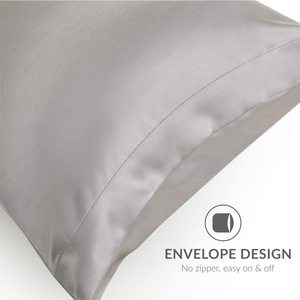 20x26 inch tùy chỉnh phong bì đóng cửa ném gối polyester satin lụa gối trường hợp bìa cho tóc và da - Product Image 3