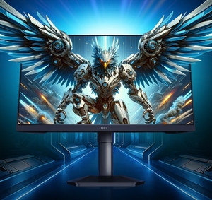Moniteur de jeu CN HKC G25H3 24,5 pouces, taux de rafraîchissement élevé 300 Hz, faible lumière bleue, écran d'ordinateur ergonomique - Product Image 4