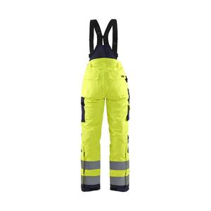 BLAKLADER - 788519773389C34 Pantalones de invierno Hi-Vis para mujer Amarillo/Azul marino-EAN 7330509551059 ROPA DE TRABAJO DE LA HI-VIS - Product Image 2