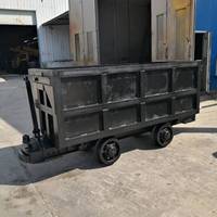 Vagone de mine souterraine à fond hermétique haute capacité avec pompe et roulement OEM Zlinktric