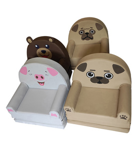 Canapé-lit pliable pour enfants Yocolor Factory, forme d'animal de dessin animé mignon, imperméable, en <span class=keywords><strong>mousse</strong></span>, pliable pour enfants - Product Image 2