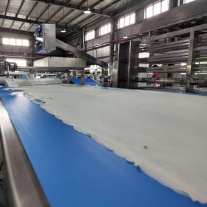 Ligne de production de pâte feuilletée entièrement automatique compacte CE ligne de production alimentaire professionnelle personnalisation acceptée - Product Image 4