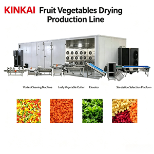 Máquina Comercial KINKAI Automática para Lavado por Burbujas de Aire de Frutas, Jengibre, Cebolla y Pimienta, Línea de Producción para Corte y Clasificación de Frutas - Product Image 1