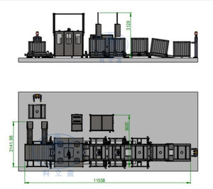 Peralatan Pembersih Mesin Cuci Tangki Kimia IBC Tekanan Tinggi Otomatis, Sistem Rekondisi IBC, Terowongan Pencuci Tote IBC - Product Image 3