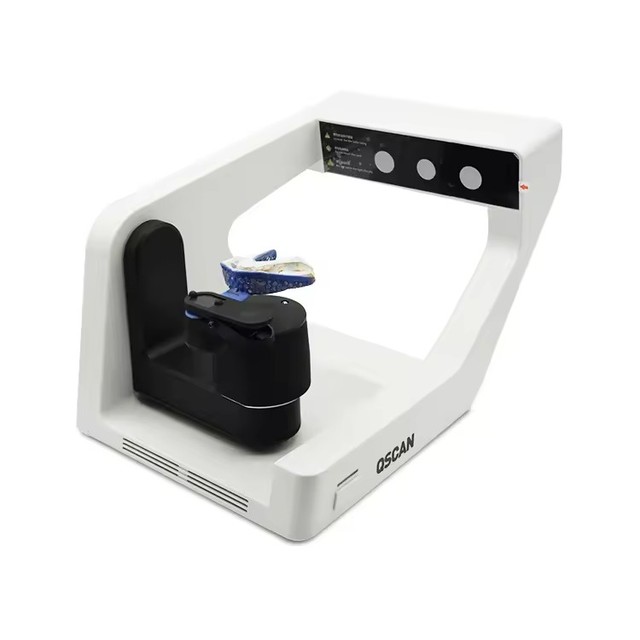 Blue Light Demo Machine Teeth Scanner QScan Pro OEM 3D Texture Scan DesktopLab Scanner