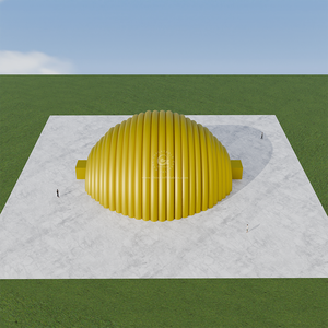 Tente <span class=keywords><strong>gonflable</strong></span> durable imperméable portative professionnelle de construction avec l'installation facile pour des structures de bâtiment d'entrepôt d'arche - Product Image 3