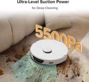 Aspirateur robot <span class=keywords><strong>Roborock</strong></span> <span class=keywords><strong>S7</strong></span> <span class=keywords><strong>Max</strong></span> Ultra 5500Pa Haute aspiration Utilisation humide et sèche Contrôle intelligent Nettoyage automatique Navigation laser Lidar - Product Image 3