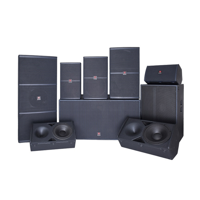 Wholesale Two Way Full Range System 2x15'' Woofer Ti215  PA Loudspeaker Range Speakers for Party