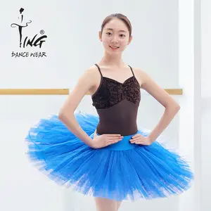Özelleştirme yetişkin bale etek kadınlar için eğitim aşaması Tutu elbiseler kızlar için Stage & Dancerwear 4 kat Shanghai T/T