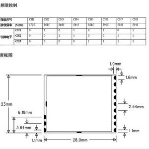 Module récepteur vidéo double 5.8G open-source RX5808 pour drones RC, alternative à la option récepteur 4.9G - Product Image 1
