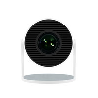 Projecteur intelligent Android 11 4K Full HD pour cinéma maison, vente en gros d'usine, mini projecteur portable avec mise au point manuelle, haut-parleurs intégrés, stéréo HIFI