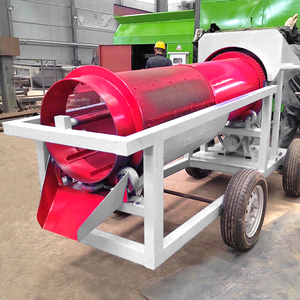 Trommel à or de 50-100 TPH avec égouttoir, crible de trommel primaire pour l'extraction minière - Product Image 4