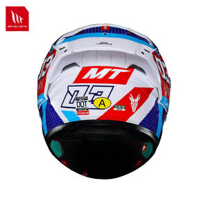 Nuevo Casco de Motocicleta Integral Ligero Unisex MT Kre+ ABS para Pista |   Protección de Liberación Rápida para Todas las Estaciones, Certificación DOT/ECE - Product Image 4