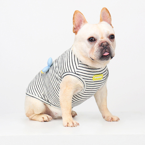 <span class=keywords><strong>Chaleco</strong></span> Clásico de Algodón para Perro, a Rayas, para Primavera/Verano, Ecológico, sin Mangas, <span class=keywords><strong>Refrescante</strong></span> y Transpirable - Product Image 4