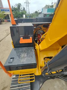 Excavadora de cadenas Liugong 913F amarilla, equipo de construcción de alta resistencia - Product Image 3