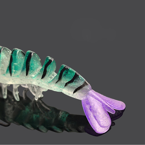 Esche Artificiali Realistiche a Forma di Gambero da 10.5g, 14g, 18.5g, Due Tipi di Montature, Grandi Jig Luminosi per la Pesca in Mare di Calamari e Spigole - Product Image 4