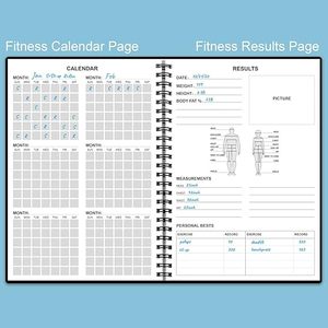 2026 Myway Workout Log for Women &amp; Men A5 Fitness Planner <strong>Journal</strong> to Track <strong>Weight</strong> <strong>Loss</strong> Workout <strong>Journal</strong> for Exercising Record - Product Image 6