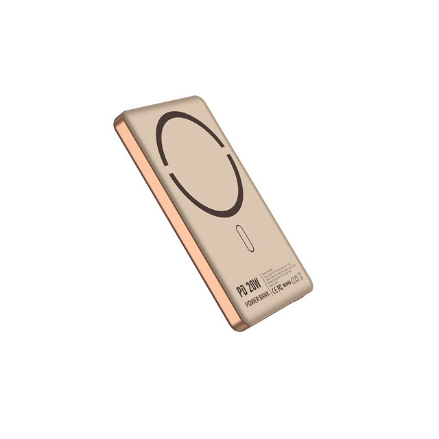 New 5000mAh/10000MAH Wireless Power Banks PD20W  Fast Charging with LED Display  Aluminum Alloy Slim-thin 8.5mm Portable