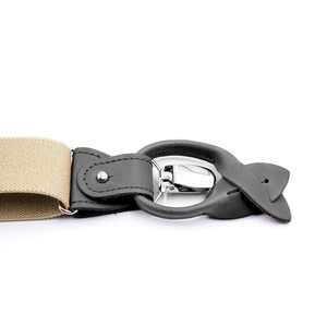 Su misura doppio nero <span class=keywords><strong>bretelle</strong></span> in poliestere con 6 Clip con bottone da <span class=keywords><strong>uomo</strong></span> adulti generazione accessori per capelli Cross-Border - Product Image 4