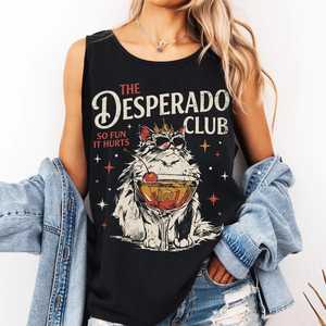 Camiseta sin mangas OEM ODM Comfort Color Princess Donut Approved, camiseta The Desperado Club Mama needs a night off, Dungeon Crawler Carl - Product Image 2