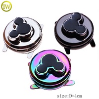 Accessoires de matériel de sac à main de conception de nouveauté serrure torsadée de sac de conception d'abeille 3d personnalisée