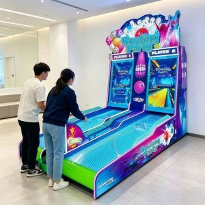 Machines de jeu d'intérieur à monnayeur, jeux de simulation de bowling pour fêtes, équipement de jeu électronique - Product Image 1