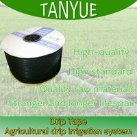 100% plastique DN 16mm système d'irrigation goutte à goutte sous la surface goutteur intérieur plat ruban d'irrigation goutte à goutte pour les cultures en rangée arrosage Irrigation
