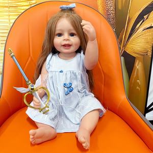 EW Iife born ebborn alistic ealistic born ebborn ababy al EAL oll 55 cm iifelike iull dy ody ilicono ababy oll Heap o ifts - Product Image 5