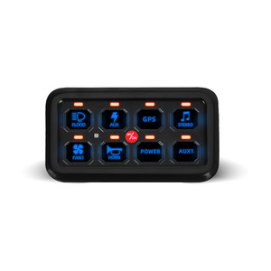 8 <b>Switch</b> Panel System Universal Car Control <b>Box</b> <b>With</b> Led Display For Offroad Vehicle Modification - Product Image 5