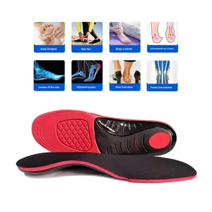 Eva düzeltici kemer desteği spor şok emici yüksek elastik düz ayak düzeltici tabanlık üreticileri - Product Image 3