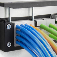 Joints d'étanchéité en silicone de type ouvert SVLEC, protection IP65, sans halogène, sans silicone, ignifuge UL94 V0, 21*21*20mm pour