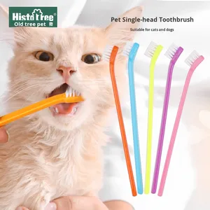 Groothandel Eenhoofdige Tandenborstel Voor Katten En Honden Mondreiniging Plastic Huisdierbenodigdheden - Product Image 2