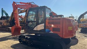 Excavadora usada japonesa 99% nueva Hitachi130 excavadora de segunda mano de 13 toneladas excavadora sobre orugas en stock Hitachi ZX120 120 135 12 toneladas - Product Image 5
