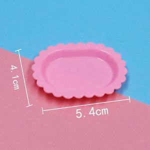 Jouets <span class=keywords><strong>de</strong></span> simulation pour bébé : Mini <span class=keywords><strong>assiette</strong></span> colorée en forme <span class=keywords><strong>de</strong></span> fleur, <span class=keywords><strong>assiette</strong></span> à dîner, <span class=keywords><strong>assiette</strong></span> à gâteau, mini vaisselle pour boutique <span class=keywords><strong>de</strong></span> desserts, jouets familiaux - Product Image 5